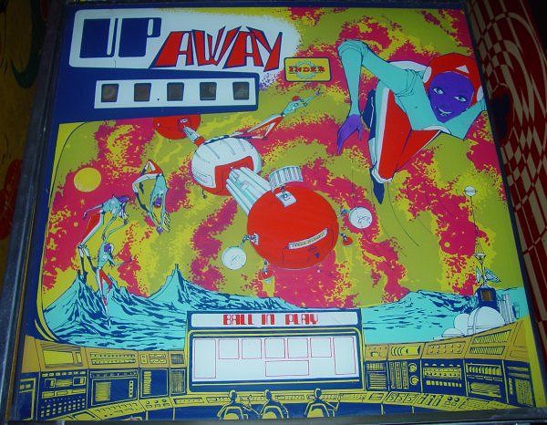 Up Away pinball machine (1975)
