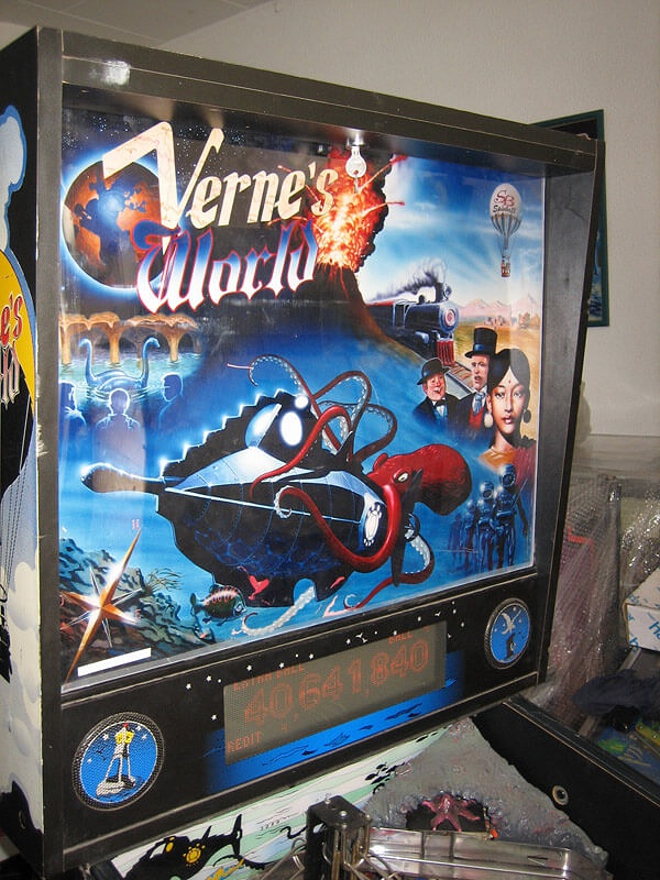 Vernes World pinball machine (1996)