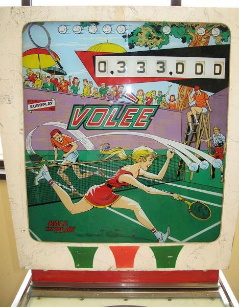 Volee pinball machine (1977)