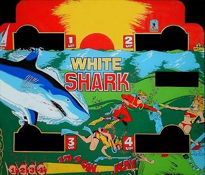 White Shark pinball machine (1980)