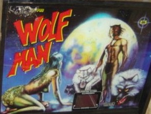 Wolf Man pinball machine (1987)