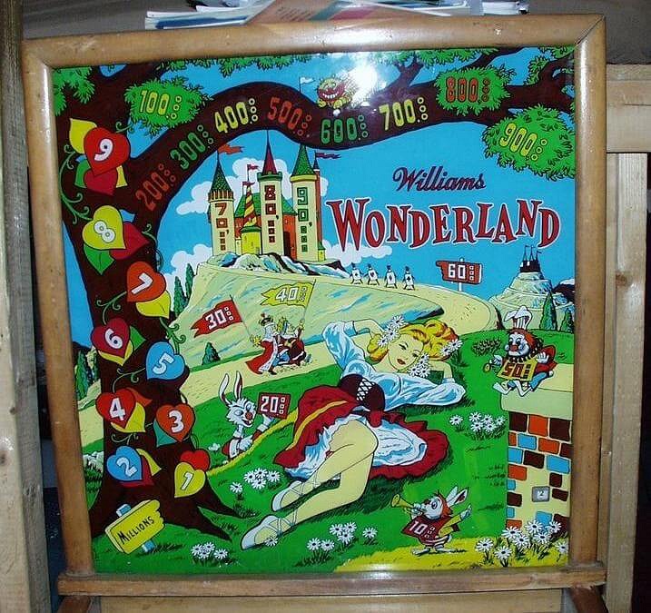 Wonderland pinball machine (1955)