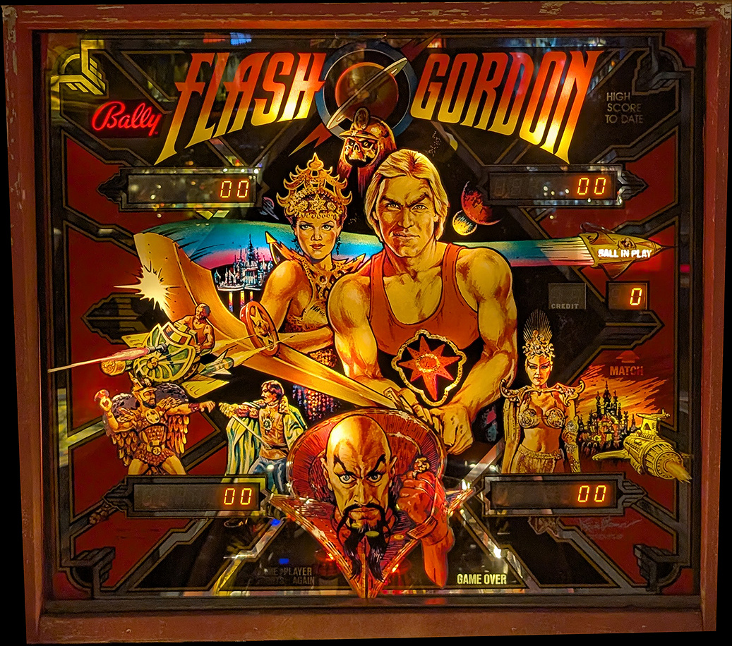 Flash Gordon pinball machine (1980)