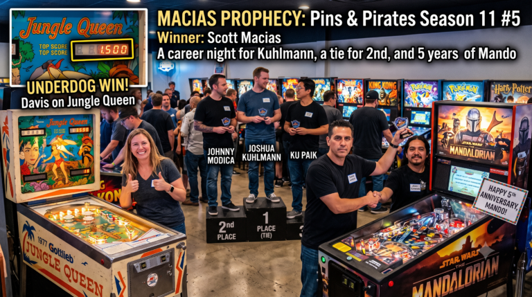 Scott Macias Tops 28-Player Field at Captain's Arcade