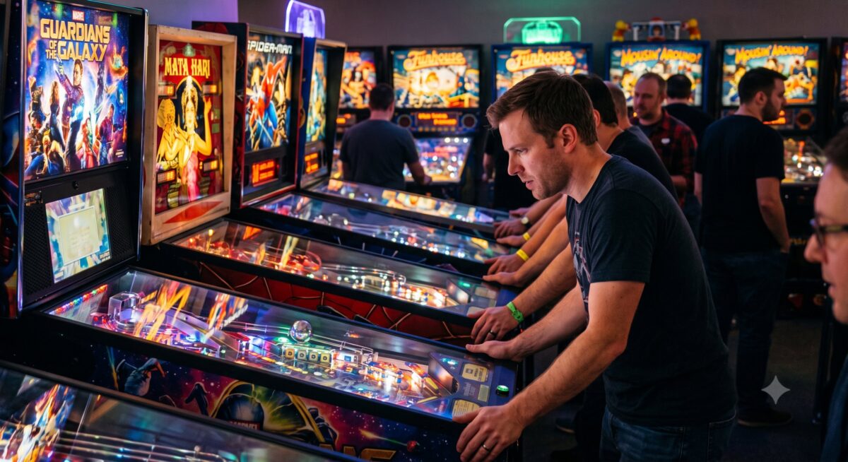 Werth Wins Pinball Gallery Night