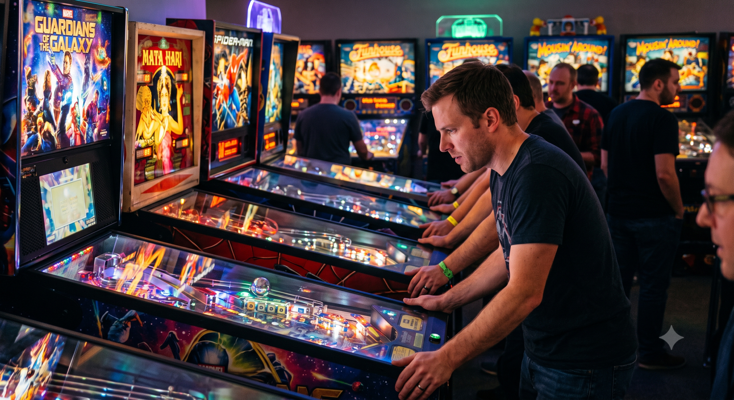 Werth Wins Pinball Gallery Night