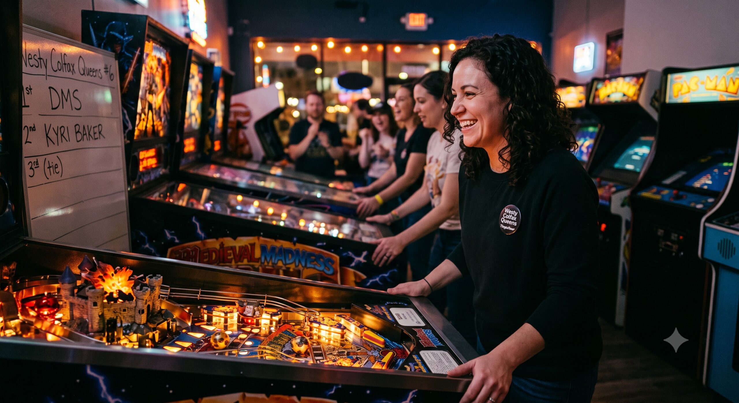 women's pinball tournament